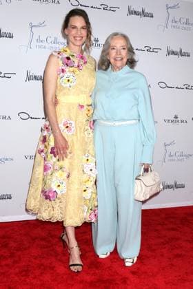 May 9, 2025, Beverly Hills, Ca, USA: LOS ANGELES - MAY 8: Hilary Swank, Kathy Bates at the 36th Annual Colleagues Spring Luncheon and Oscar de la Renta Fashion Show at Beverly Wilshire Hotel on May 8, 2025 in Beverly Hills, CA Beverly Hills USA - ZUMAnc22 20250509_zaa_nc22_011 Copyright: xKathyxHutchinsx