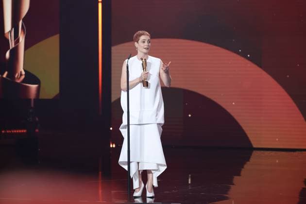 Leonie Benesch Â- SEPTEMBER 5 BEST FEMALE NEBENROLLE at the GERMAN FILM AWARD 2025 ceremony in Berlin Copyright: xEventpressxFuhrx