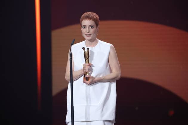 Leonie Benesch Â- SEPTEMBER 5 BEST FEMALE NEBENROLLE at the GERMAN FILM AWARD 2025 ceremony in Berlin Copyright: xEventpressxFuhrx