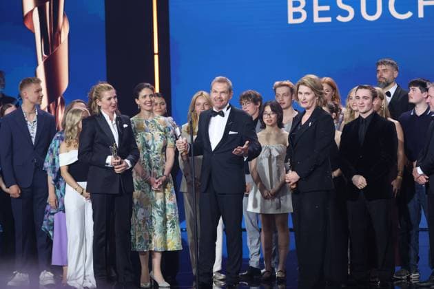 MOST WATCHED FILM with laudator Marleen Lohse at the GERMAN FILM AWARD 2025 ceremony in Berlin Copyright: xEventpressxFuhrx