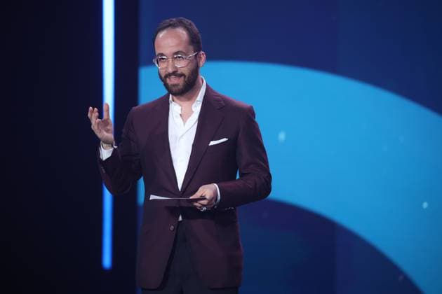 Igor Levit laudator for BEST FILM MUSIC at the GERMAN FILM AWARD 2025 ceremony in Berlin Copyright: xEventpressxFuhrx