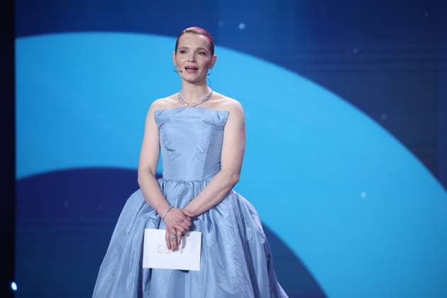 Karoline Herfurth laudator BEST SCENE PICTURE at the GERMAN FILM AWARD 2025 ceremony in Berlin Copyright: xEventpressxFuhrx