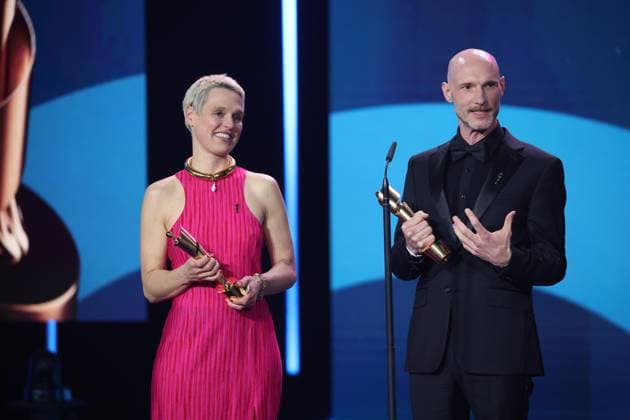 BEST SCENARIO Julian R Wagner Production Design , Melanie Raab Set Dec Â- SEPTEMBER 5 at the GERMAN FILM AWARD 2025 ceremony in Berlin Copyright: xEventpressxFuhrx