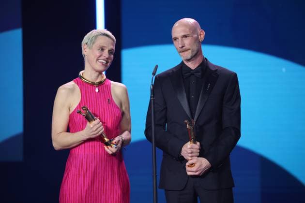 BEST SCENARIO Julian R Wagner Production Design , Melanie Raab Set Dec Â- SEPTEMBER 5 at the GERMAN FILM AWARD 2025 ceremony in Berlin Copyright: xEventpressxFuhrx