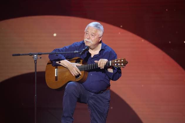 Wolf Biermann at the DEUTSCHER FILMPREIS 2025 award ceremony in Berlin Copyright: xEventpressxFuhrx