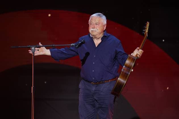 Wolf Biermann at the DEUTSCHER FILMPREIS 2025 award ceremony in Berlin Copyright: xEventpressxFuhrx