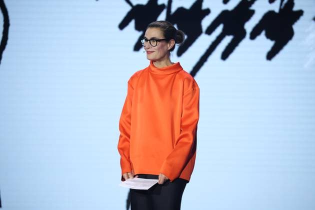 Lisy Christl laudator BEST COSTUME IMAGE at the GERMAN FILM AWARD 2025 ceremony in Berlin Copyright: xEventpressxFuhrx