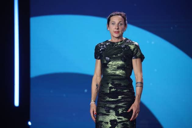 Juli Zeh laudator for BEST SCREENWRITING at the GERMAN FILM AWARD 2025 ceremony in Berlin Copyright: xEventpressxFuhrx