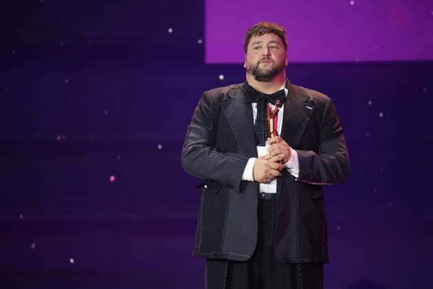 Daniel Zillmann laudator BEST MASK PICTURE at the GERMAN FILM AWARD 2025 ceremony in Berlin Copyright: xEventpressxFuhrx