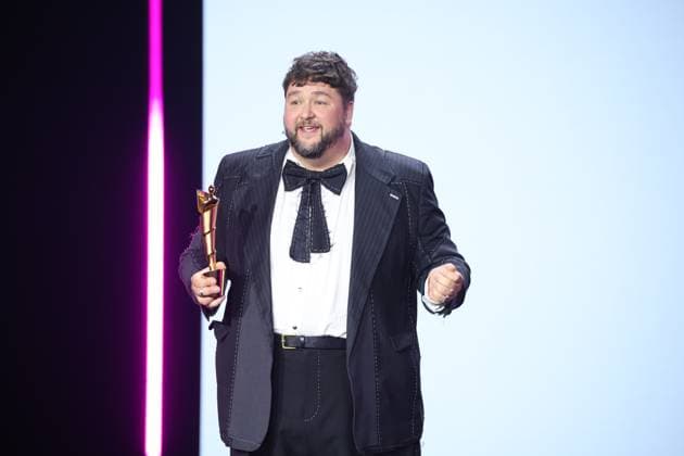 Daniel Zillmann laudator BEST MASK PICTURE at the GERMAN FILM AWARD 2025 ceremony in Berlin Copyright: xEventpressxFuhrx