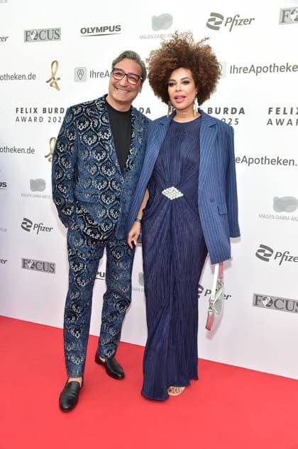 20 FELIX BURDA AWARD 2025 in Berlin Mousse T with girlfriend Khadra Sufi at the most important event Prevention connects us The Felix Burda Foundation honors outstanding commitment and pioneering research in the field of colorectal cancer prevention in Berlin, on 09 05 2025 Photopress Mueller