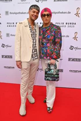 Marcell Damaschke and Julian F M Stoeckel at the Felix Burda Award on 9 05 2025 in Berlin Felix Burda Award 2025 in Berlin