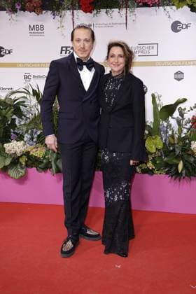Timo Jacobs and Barbara Philipp at the German Film Award ceremony on 9 05 2025 in Berlin German Film Award 2025 in Berlin