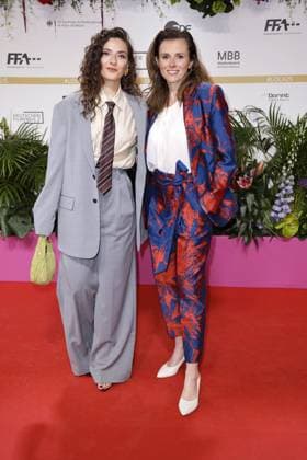 Seyneb Saleh and Karin Hanczewski at the German Film Award ceremony on 9 05 2025 in Berlin German Film Award 2025 in Berlin