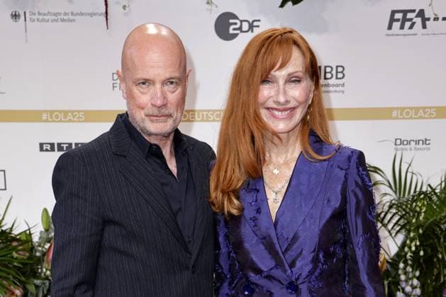Christian Berkel and Andrea Sawatzki at the German Film Award ceremony on 9 05 2025 in Berlin German Film Award 2025 in Berlin