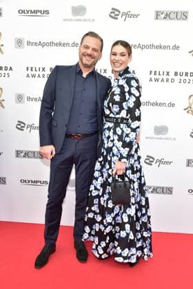 20 FELIX BURDA AWARD 2025 in Berlin Rebecca Kunikowski accompanied at the most important event Prevention connects us The Felix Burda Foundation honors outstanding commitment and pioneering research in the field of colorectal cancer prevention in Berlin, 09 05 2025 Photopress Mueller