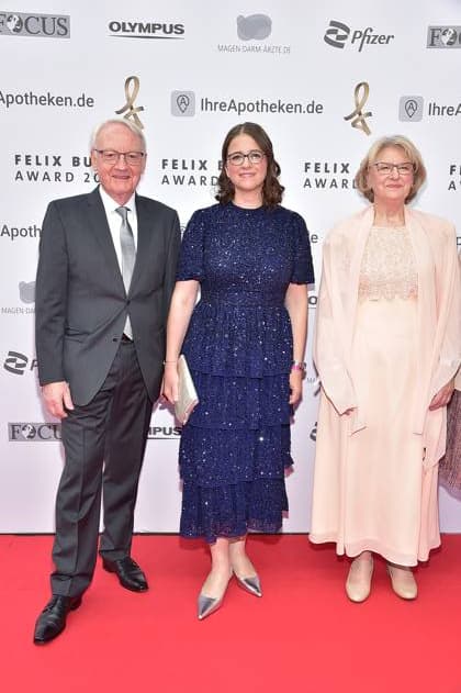 20 FELIX BURDA AWARD 2025 in Berlin Managing Directors Prof Dr Heidrun M Thais, Heinz Spengler, Chairman of the Management Board, and Dr Sabine Markmiller at the most important event Prevention connects us The Felix Burda Foundation honors outstanding commitment and pioneering research in the field of colorectal cancer prevention in Berlin Photopress Mueller