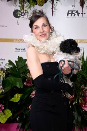 Meret Becker at the 75th German Film Award 2025 ceremony at the Theater am Potsdamer Platz Berlin, 09 05 2025 Foto:xF.xKernx xFuturexImagex filmpreis_5527