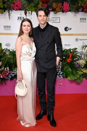 Alice Dwyer and Sabin Tambrea at the 75th German Film Awards 2025 ceremony at the Theater am Potsdamer Platz Berlin, 09 05 2025 Foto:xF.xKernx xFuturexImagex filmpreis_5528