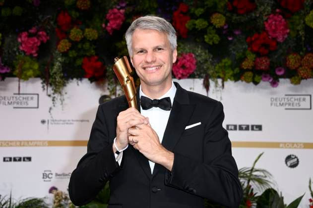 Markus Förderer at the 75th German Film Awards 2025 ceremony at the Theater am Potsdamer Platz Berlin, 09 05 2025 Foto:xN.xKubelkax xFuturexImagex filmpreis_5614