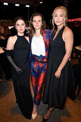 Guest, Karin Hanczewski and Lisa Maria Potthoff at the 75th German Film Awards 2025 at the Theater am Potsdamer Platz Berlin, 09 05 2025 Foto:xF.xKernx xFuturexImagex filmpreis_5632