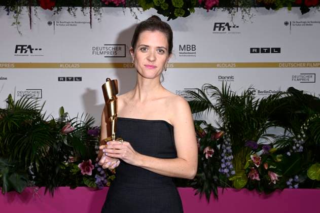Liv Lisa Fries at the 75th German Film Award 2025 ceremony at the Theater am Potsdamer Platz Berlin, 09 05 2025 Foto:xF.xKernx xFuturexImagex filmpreis_5641