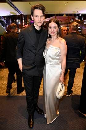 Sabin Tambrea and Alice Dwyer at the 75th German Film Award 2025 ceremony at the Theater am Potsdamer Platz Berlin, 09 05 2025 Foto:xF.xKernx xFuturexImagex filmpreis_5648