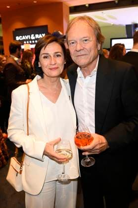 Sandra Maischberger with husband Samuel Kerhart at the 75th German Film Awards 2025 ceremony at the Theater am Potsdamer Platz Berlin, 09 05 2025 Foto:xF.xKernx xFuturexImagex filmpreis_5651