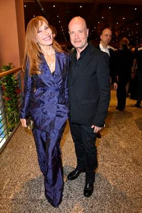 Andrea Sawatzki and Christian Berkel at the 75th German Film Awards 2025 ceremony at the Theater am Potsdamer Platz Berlin, 09 05 2025 Foto:xF.xKernx xFuturexImagex filmpreis_5655