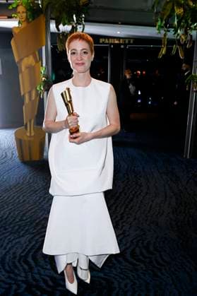 Leonie Benesch at the 75th German Film Award 2025 ceremony at the Theater am Potsdamer Platz Berlin, 09 05 2025 Foto:xF.xKernx xFuturexImagex filmpreis_5659