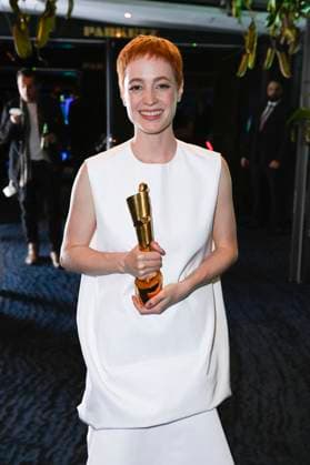 Leonie Benesch at the 75th German Film Award 2025 ceremony at the Theater am Potsdamer Platz Berlin, 09 05 2025 Foto:xF.xKernx xFuturexImagex filmpreis_5661