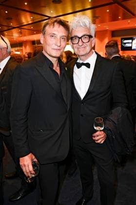 Oliver Masucci and Dominic Raacke at the 75th German Film Award 2025 ceremony at the Theater am Potsdamer Platz Berlin, 09 05 2025 Foto:xF.xKernx xFuturexImagex filmpreis_5668