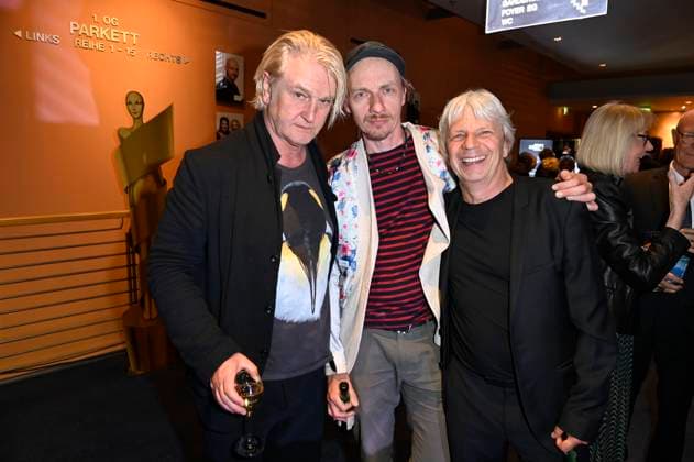 Detlev Buck, Dietrich Brüggemann and Andreas Dresen at the 75th German Film Awards 2025 ceremony at the Theater am Potsdamer Platz Berlin, 09 05 2025 Foto:xF.xKernx xFuturexImagex filmpreis_5669