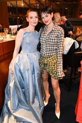 Karoline Herfurth and Emilia Schüle at the 75th German Film Award 2025 ceremony at the Theater am Potsdamer Platz Berlin, 09 05 2025 Foto:xF.xKernx xFuturexImagex filmpreis_5676