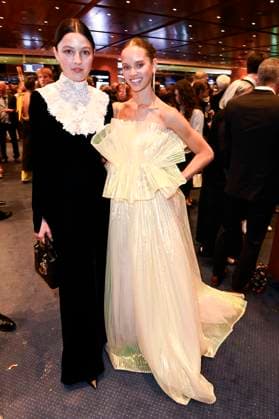 Lary Müller and Taynara Wolf at the 75th German Film Award 2025 ceremony at the Theater am Potsdamer Platz Berlin, 09 05 2025 Foto:xF.xKernx xFuturexImagex filmpreis_5697