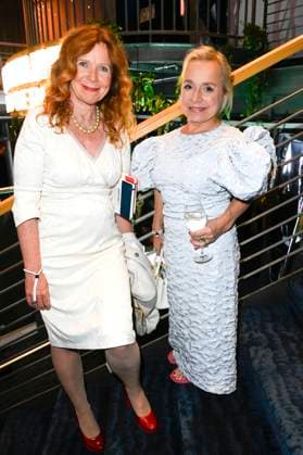 Marion Kracht and ChrisTine Urspruch at the 75th German Film Awards 2025 ceremony at the Theater am Potsdamer Platz Berlin, 09 05 2025 Foto:xF.xKernx xFuturexImagex filmpreis_5701
