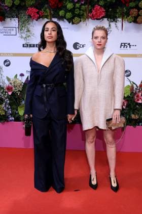 09,05 2025, Gizem Emre, Jella Haase, at the 75th German Film Award Ceremony, 2025, in Berlin, Red Carpet, Berlin Germany, Germany