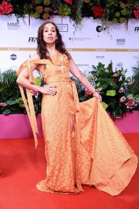 09 05 2025, Carol Schuler at the 75th German Film Award Ceremony, 2025, in Berlin, Red Carpet, Berlin Germany, Germany