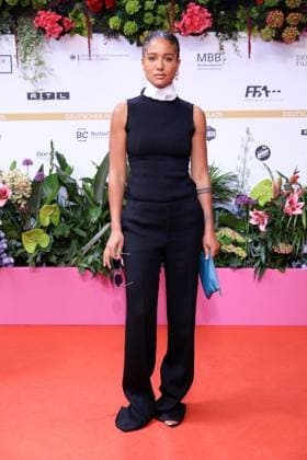 09 05 2025, Larissa Sirah Herden at the 75th German Film Award Ceremony, 2025, in Berlin, Red Carpet, Berlin Germany, Germany