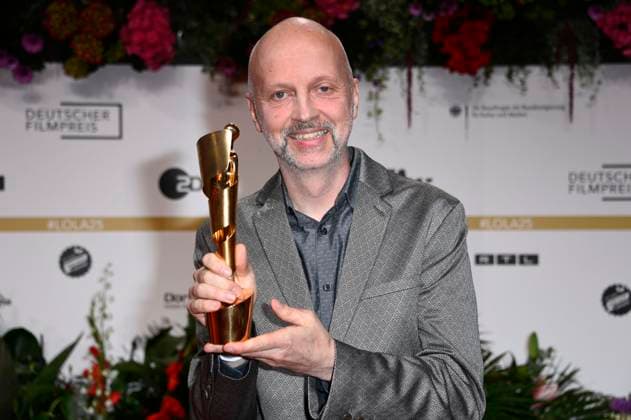 Veit Helmer at the 75th German Film Award 2025 ceremony at the Theater am Potsdamer Platz Berlin, 09 05 2025 Foto:xN.xKubelkax xFuturexImagex filmpreis_5795