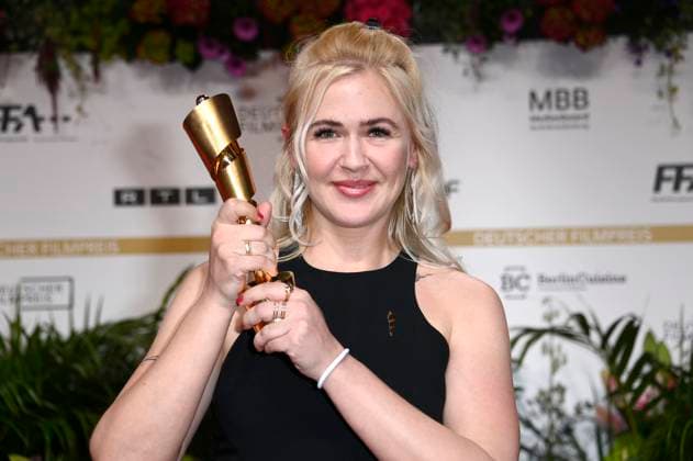 Dascha Dauenhauer at the 75th German Film Award 2025 ceremony at the Theater am Potsdamer Platz Berlin, 09 05 2025 Foto:xN.xKubelkax xFuturexImagex filmpreis_5798