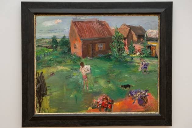 Painting Picture Memories Art Art Culture 09 05 2025 Leipzig Museum of Fine Arts Cabinet Exhibition Bernhard Heisig Birthday Still Life with Icarus on his 100th Birthday Holidays in Warnau 1983 Leipzig GER