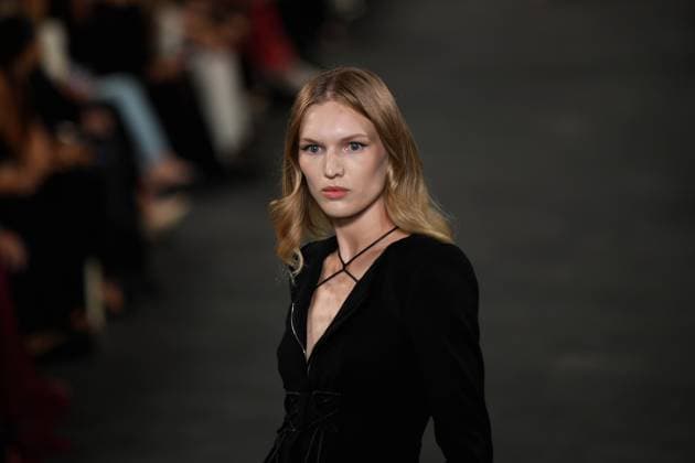 AUSTRALIAN FASHION WEEK 2025, Models walk the runway during the Carla Zampatti Runway Show as part of Australian Fashion Week 2025 in Sydney, Monday, May 12, 2025. ( NO ARCHIVING SYDNEY NEW SOUTH WALES Australia  Copyright: xSTEVENxSAPHOREx 20250512118323925118