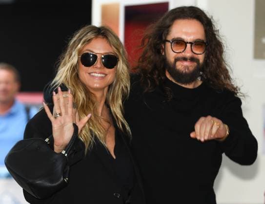 May 12, 2025, Cannes, Cote D azur, France: HEIDI KLUM and her husband TOM KAULITZ are out and about during the the 78th Annual Cannes Film Festival in Cannes, France Cannes France - ZUMAc179 20250512_zep_c179_024 Copyright: xMickaelxChavetx