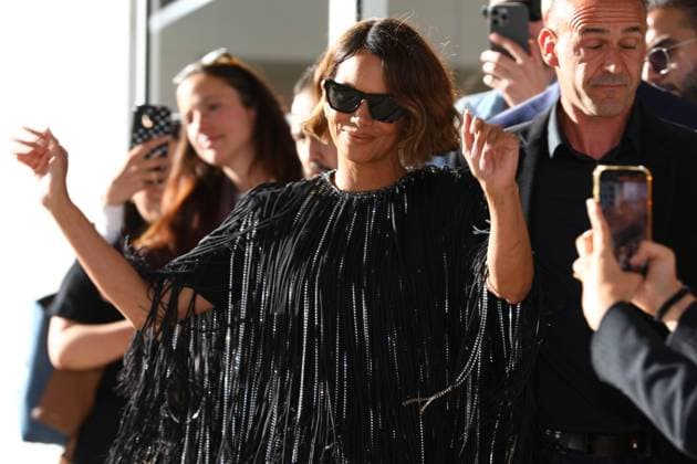 May 12, 2025, Cannes, Cote D azur, France: Jury member HALLE BERRY poses for photos ahead of the official Jury Dinner of the 78th Annual Cannes Film Festival in Cannes, France Cannes France - ZUMAc179 20250512_zep_c179_051 Copyright: xMickaelxChavetx