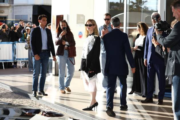 May 12, 2025, Cannes, Cote D azur, France: Jury member ALBA ROHRWACHER arrives for the official Jury Dinner of the 78th Annual Cannes Film Festival in Cannes, France Cannes France - ZUMAc179 20250512_zep_c179_059 Copyright: xMickaelxChavetx