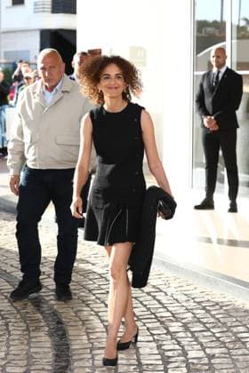 May 12, 2025, Cannes, Cote D azur, France: Jury member LEILA SLIMANI poses for photos ahead of the official Jury Dinner of the 78th Annual Cannes Film Festival in Cannes, France Cannes France - ZUMAc179 20250512_zep_c179_065 Copyright: xMickaelxChavetx