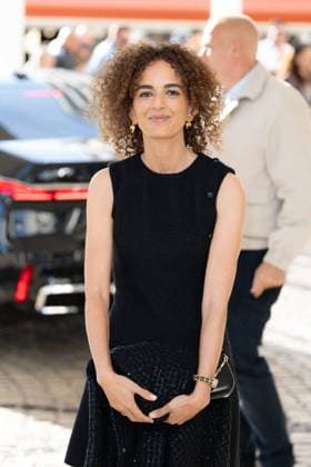 Cannes Jury Diner Jury Member, Leïla Slimani attends the 2025 Jury Dinner ahead of the 78th annual Cannes Film Festival at on May 12, 2025 in Cannes, France. Photo by Shootpix ABACAPRESS.COM Cannes France  Copyright: xShootpix ABACAx