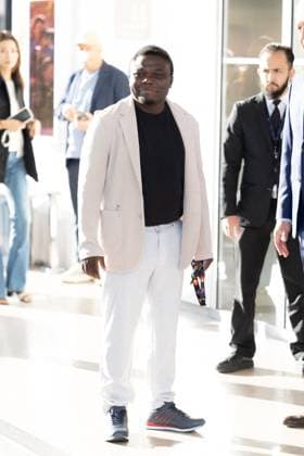 Cannes Jury Diner Jury Member, Dieudo Hamadi attends the 2025 Jury Dinner ahead of the 78th annual Cannes Film Festival at on May 12, 2025 in Cannes, France. Photo by Shootpix ABACAPRESS.COM Cannes France  Copyright: xShootpix ABACAx