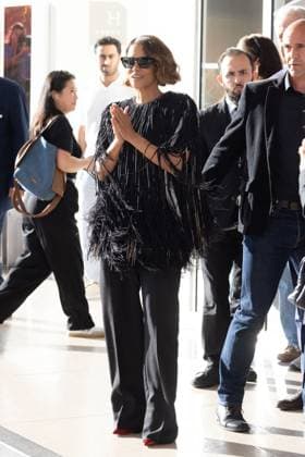 Cannes Jury Diner Jury Member, Halle Berry attends the 2025 Jury Dinner ahead of the 78th annual Cannes Film Festival at on May 12, 2025 in Cannes, France. Photo by Shootpix ABACAPRESS.COM Cannes France  Copyright: xShootpix ABACAx